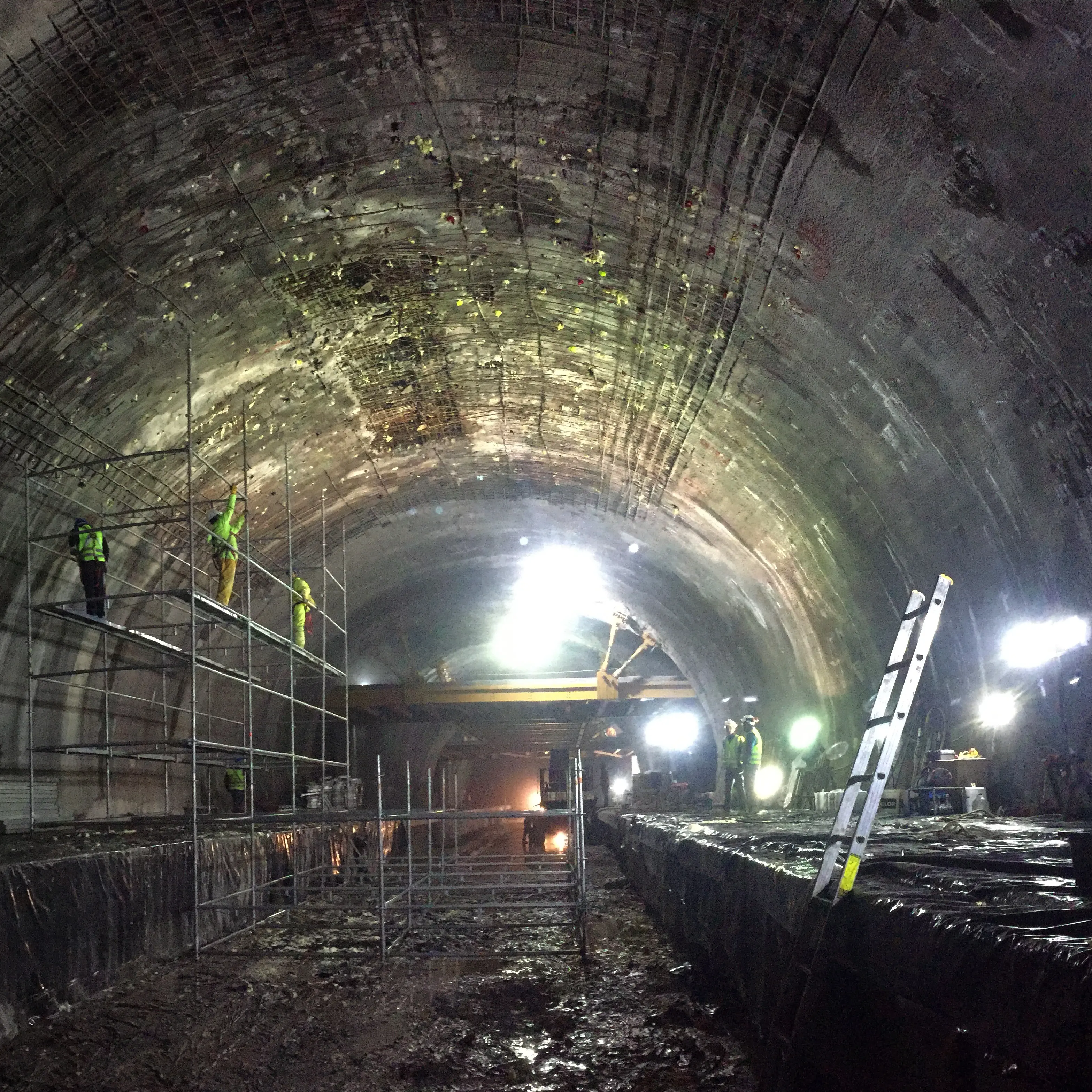 Tunel Metro Chacabuco